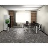 Mohawk Mohawk Basics 24 x 24 Carpet Tile SAMPLE with EnviroStrand PET Fiber in Stone Walk EB302-949